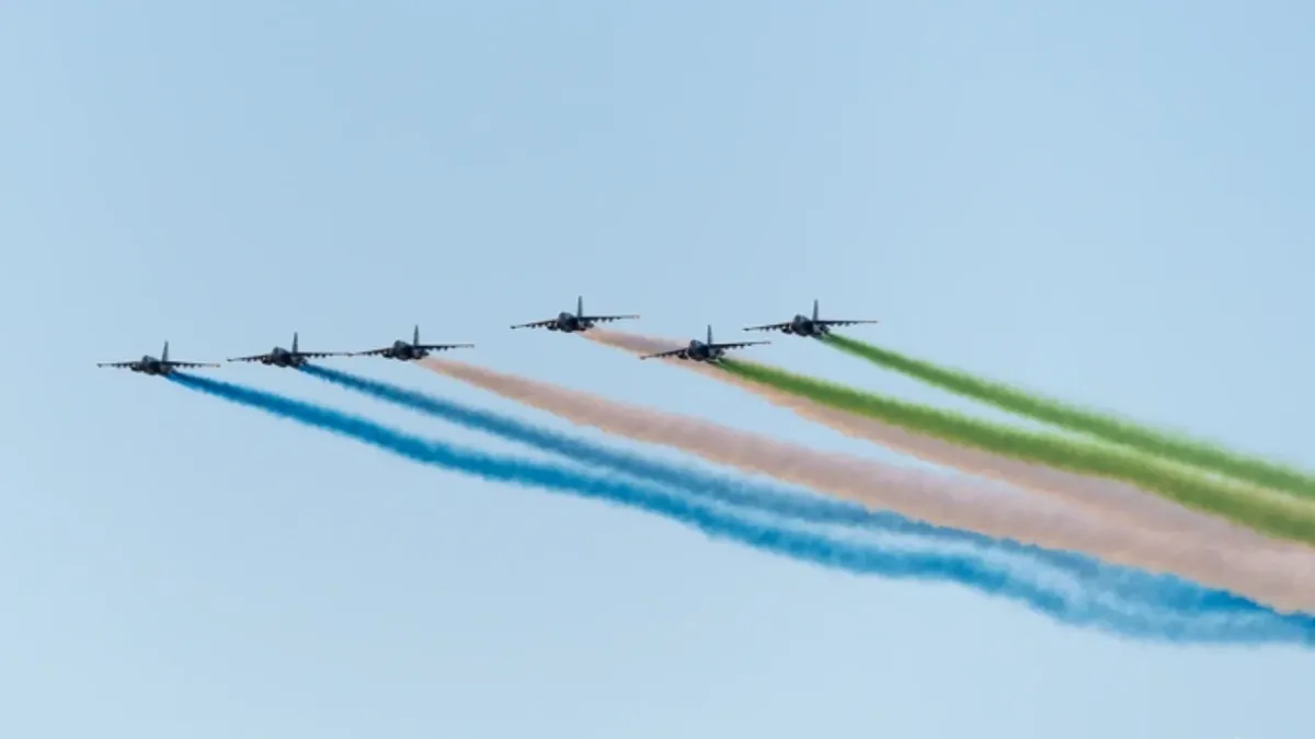 Toshkent osmonida harbiy aviatsiya ishtirokida tantanali parvozlar o‘tkazildi