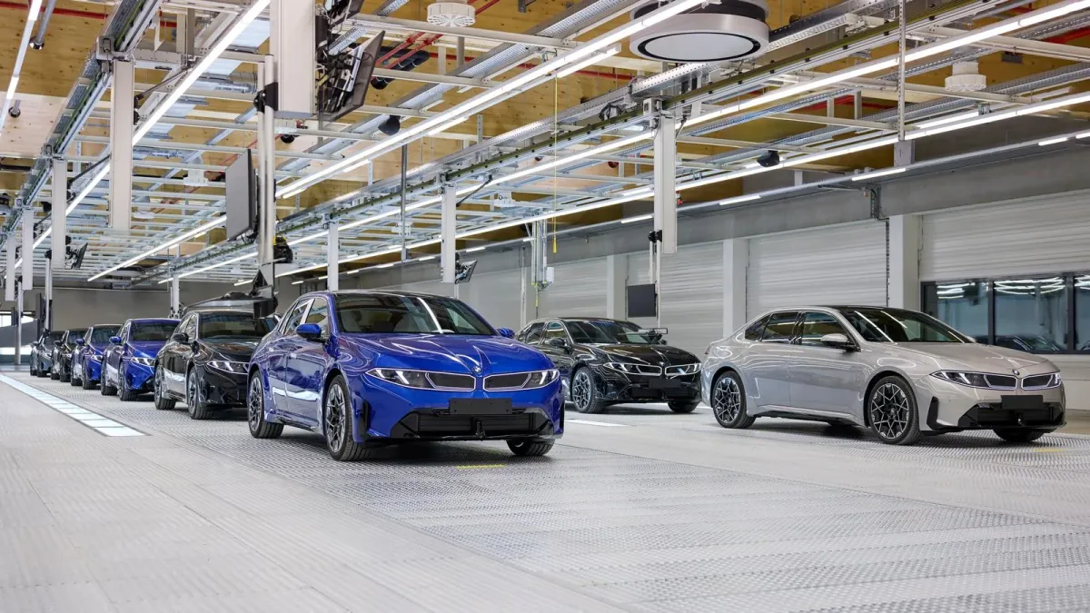 BMW Myunxen zavodida yangi avlod elektromobillarini ishlab chiqarishni boshladi
