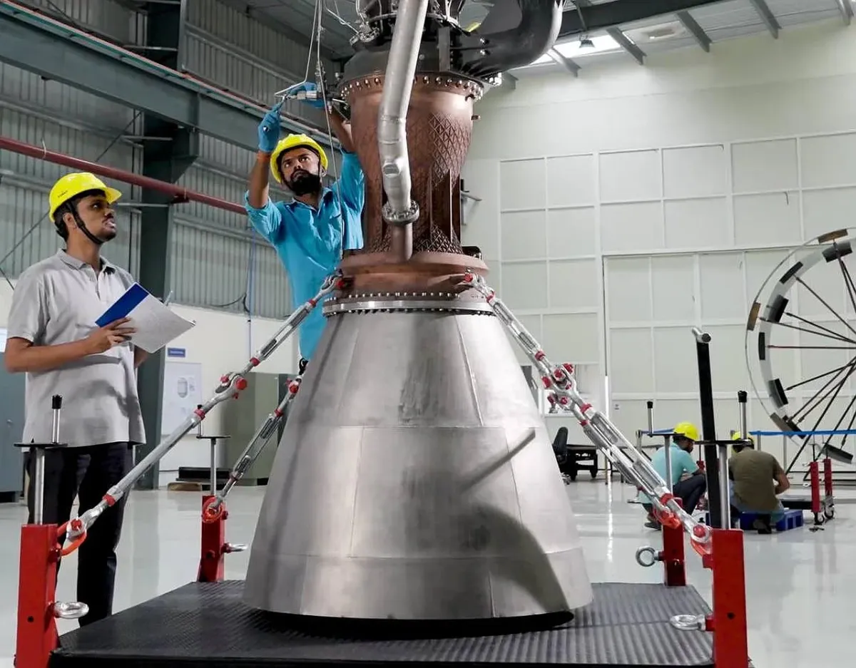 Hindiston metan yoqilgʻisida ishlaydigan yangi raketa dvigatelini taqdim etdi