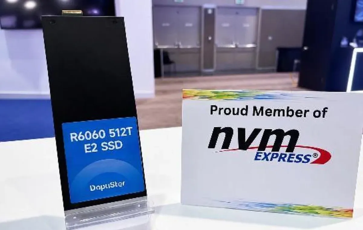 DapuStor 512 terabayt sigʻimga ega yangi SSD taqdim etdi