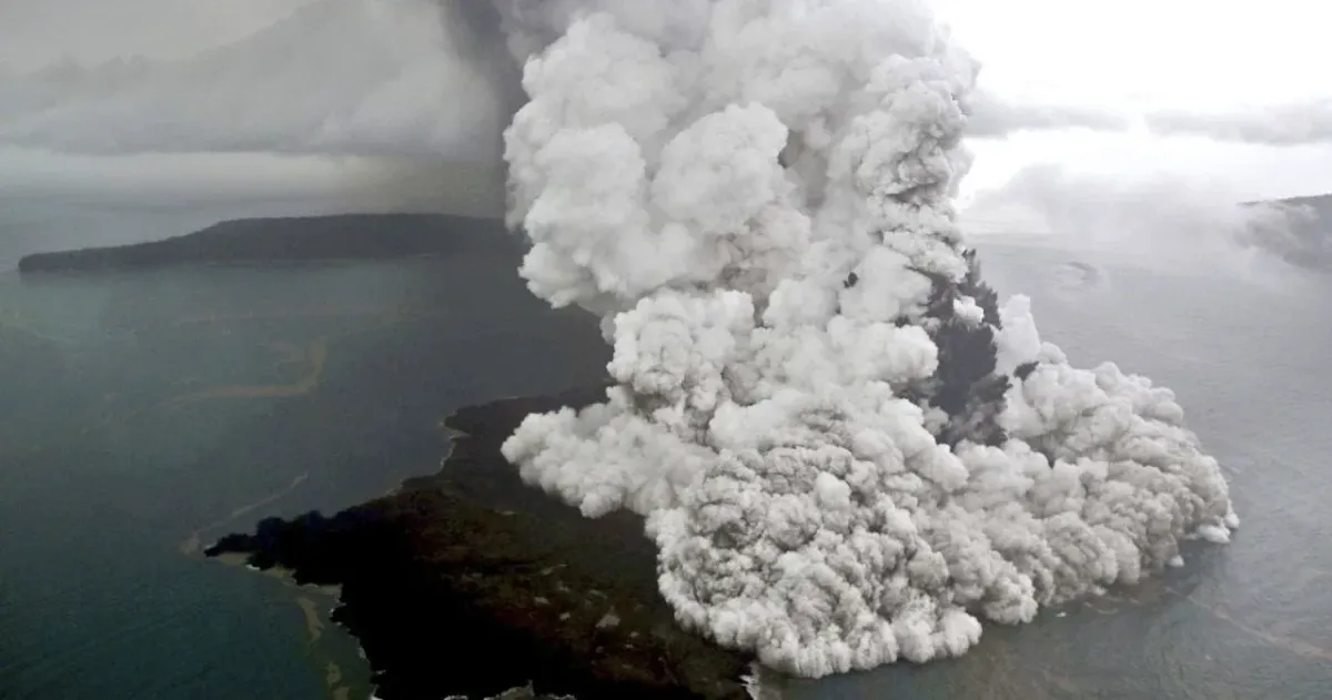 Indoneziyada vulqon otilishi sababli xalqaro aeroport faoliyati to‘xtatildi