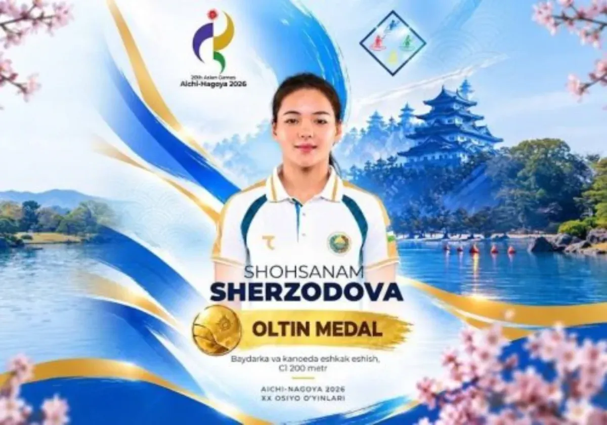 Shohsanam Sherzodova Osiyo o‘yinlarida oltin medalni qo‘lga kiritdi