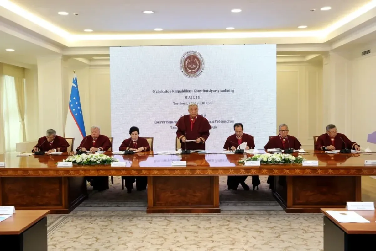 Konstitutsiyaviy sud maʼmuriy qamoqqa olish tartibini bekor qildi