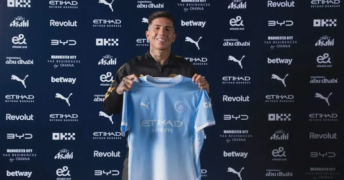 Manchester Siti Enso Fernandes transferi bo‘yicha rekord o‘rnatdi