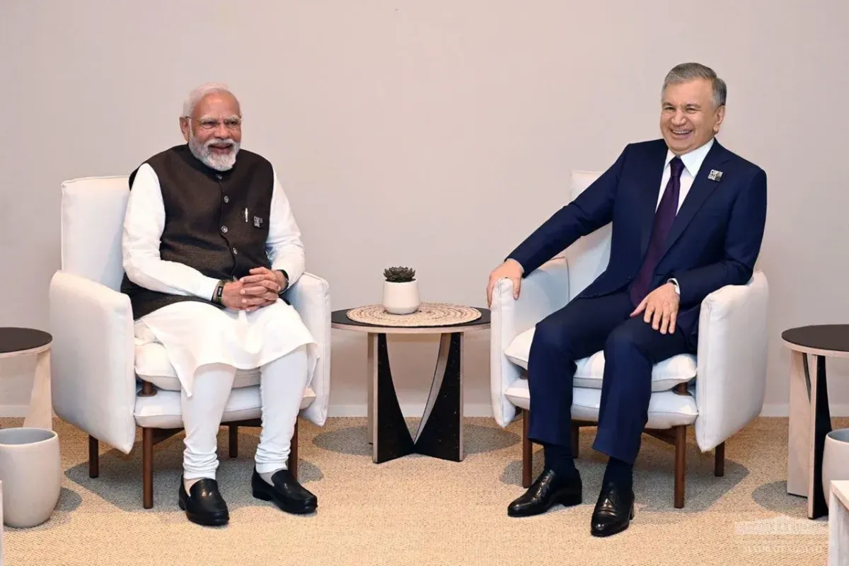 Narendra Modi Shavkat Mirziyoyevga tarixiy shaxmat sovg‘asini taqdim etdi