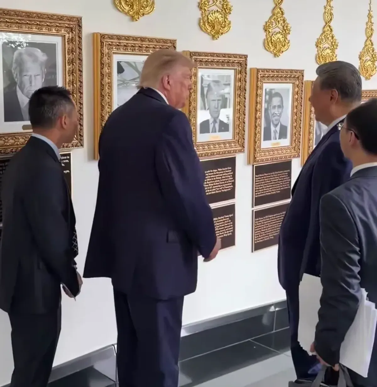 Tramp va Si Szinpin uchrashuvidagi noodatiy diplomatik holat