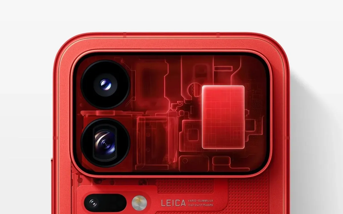Xiaomi qizil rangli shaffof korpusli smartfon modellarini taqdim etdi