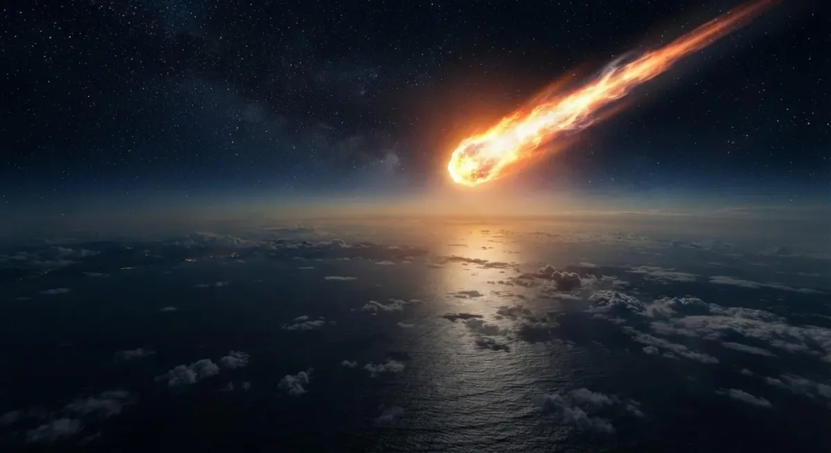 Hind okeani uzra kichik asteroid atmosferaga kirib quladi
