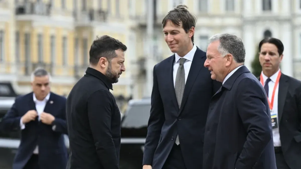 Tramp vakillari Kiyevda Zelenskiy bilan urushni to‘xtatishni muhokama qildi