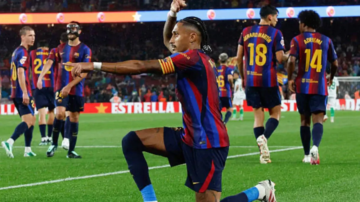 Barselona Rasing ustidan yirik hisobda g‘alaba qozondi