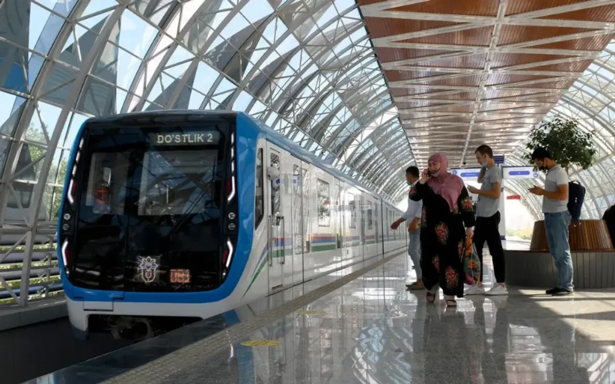 Toshkent metrosi ellik oltita yangi zamonaviy vagon bilan boyidi