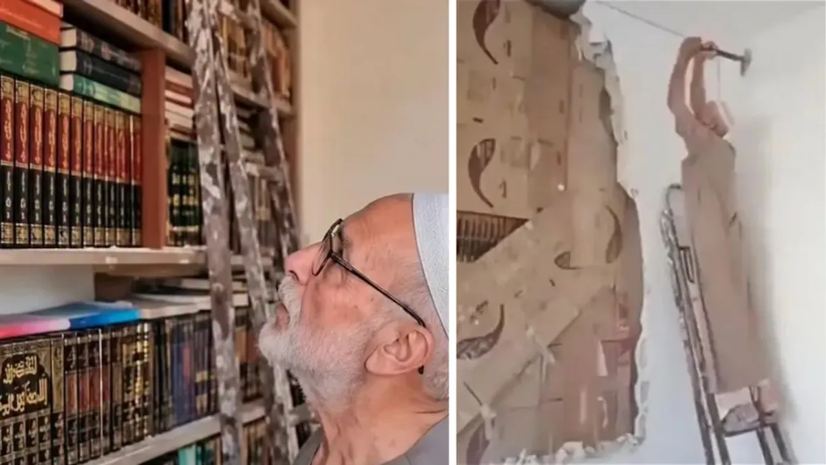 Suriyada o‘n besh yil devor ortida saqlangan kutubxona topildi