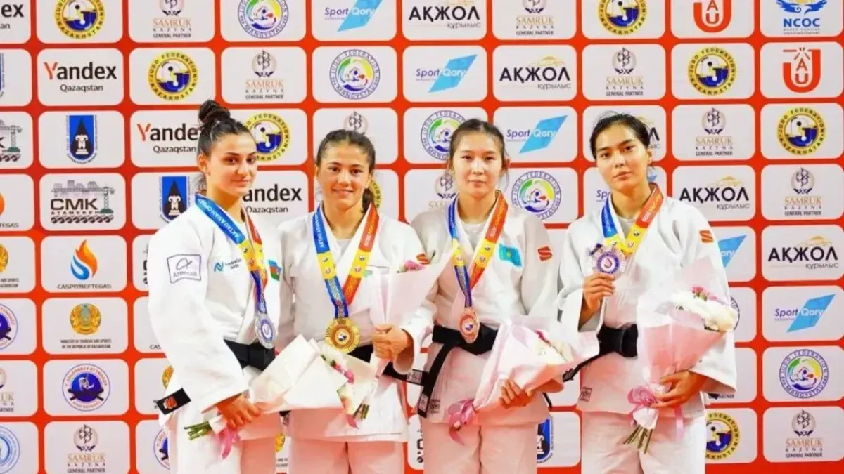 O‘zbekistonlik dzyudochilar Aqtaudagi xalqaro turnirda 13 ta medal jamg‘ardi