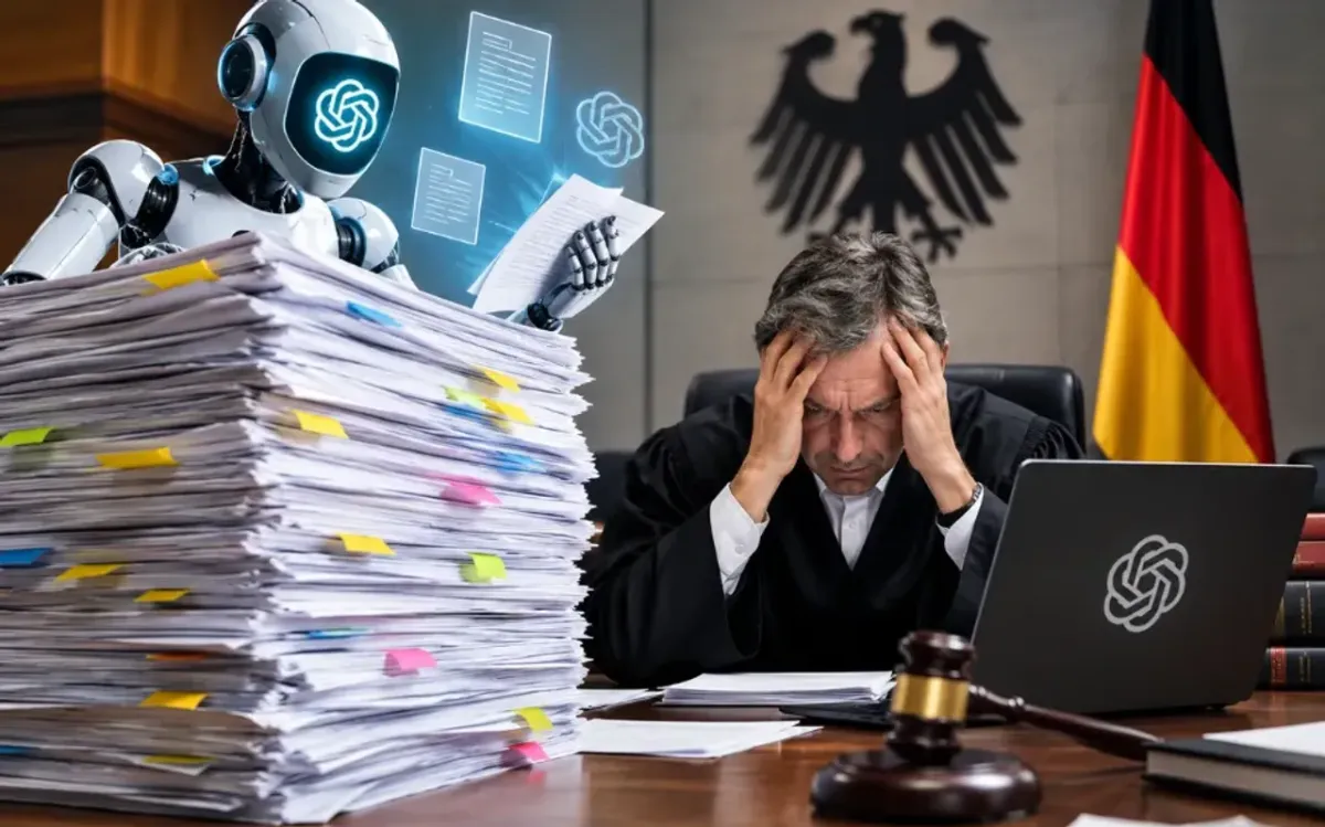 Germaniya sudlarida suniy intellekt yozgan arizalar muammosi ortmoqda