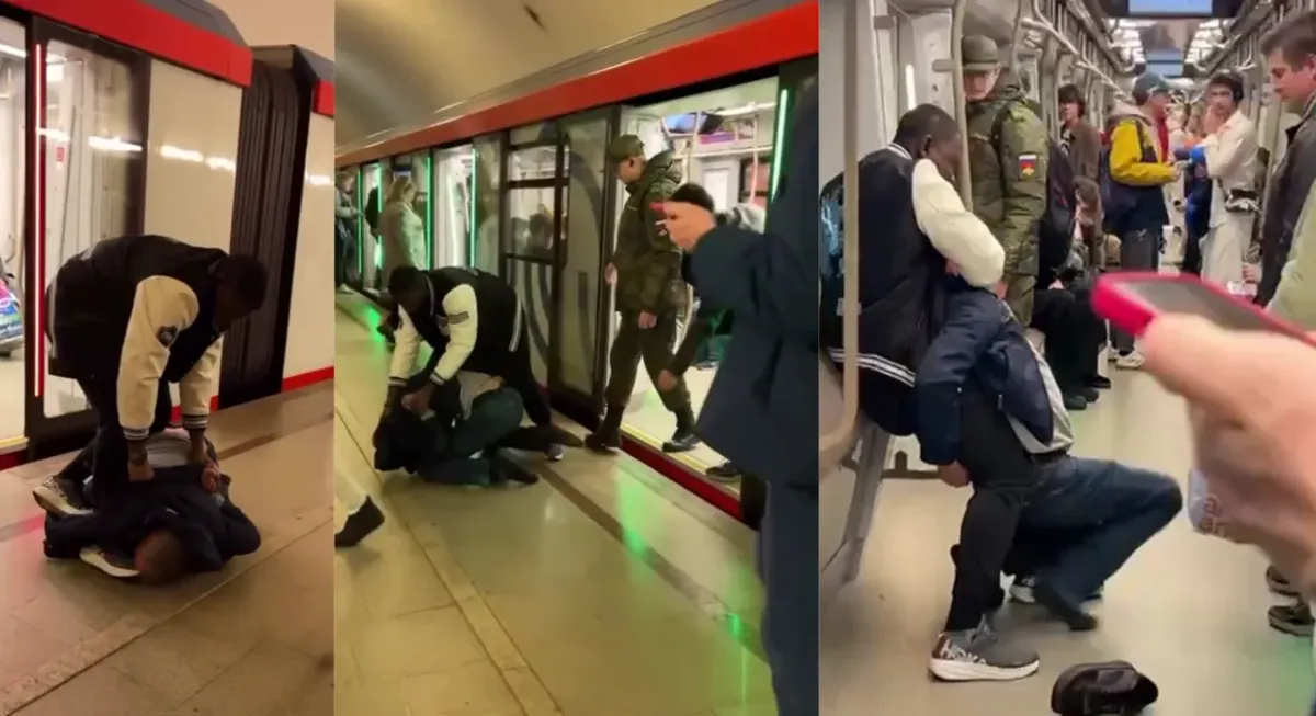 Moskva metrosidagi mojaro va yo‘lovchilar o‘rtasidagi mushtlashuv tafsilotlari