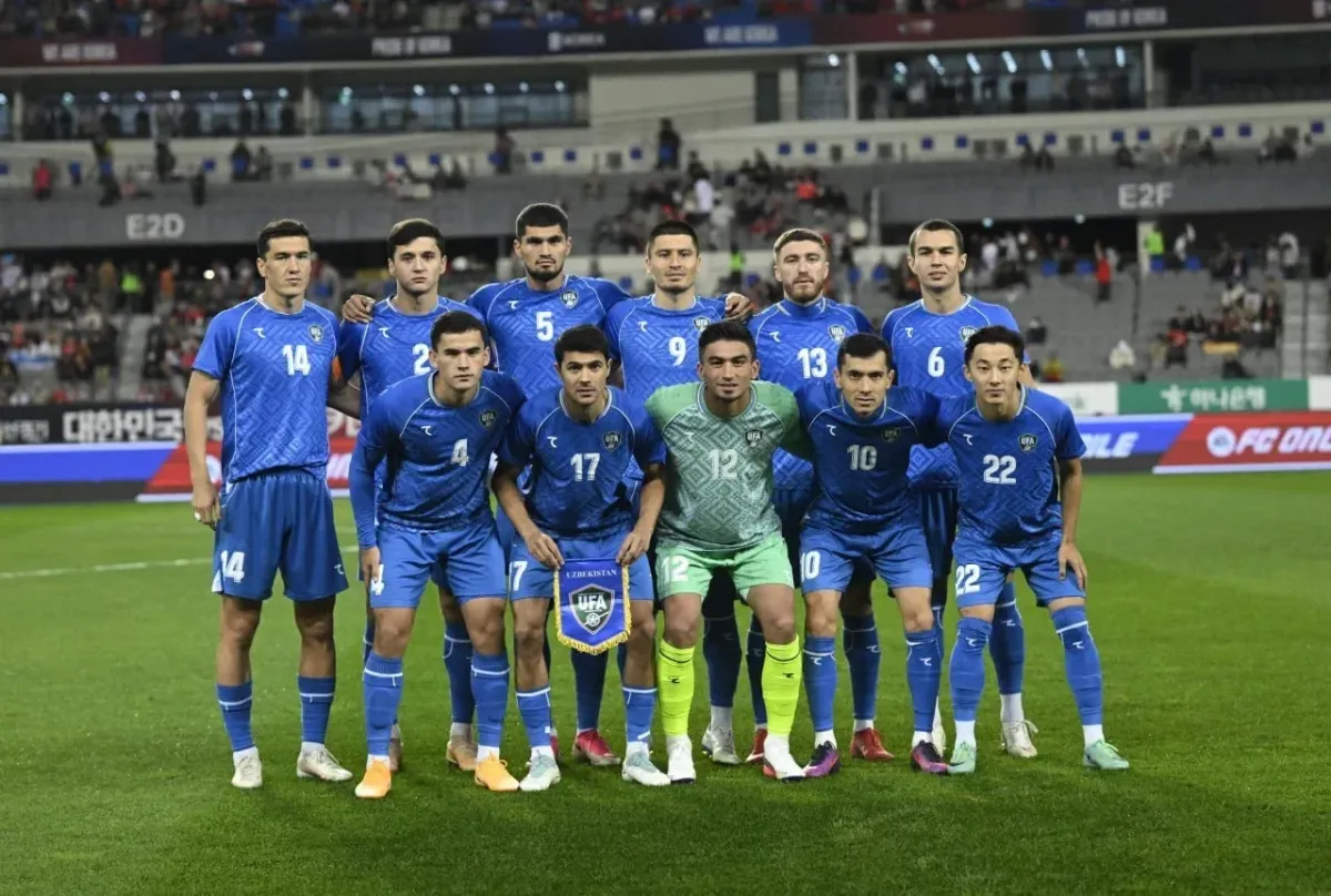 Janubiy Koreyaga qarshi o‘yinda O‘zbekistonning eng yaxshi futbolchisi aniqlandi