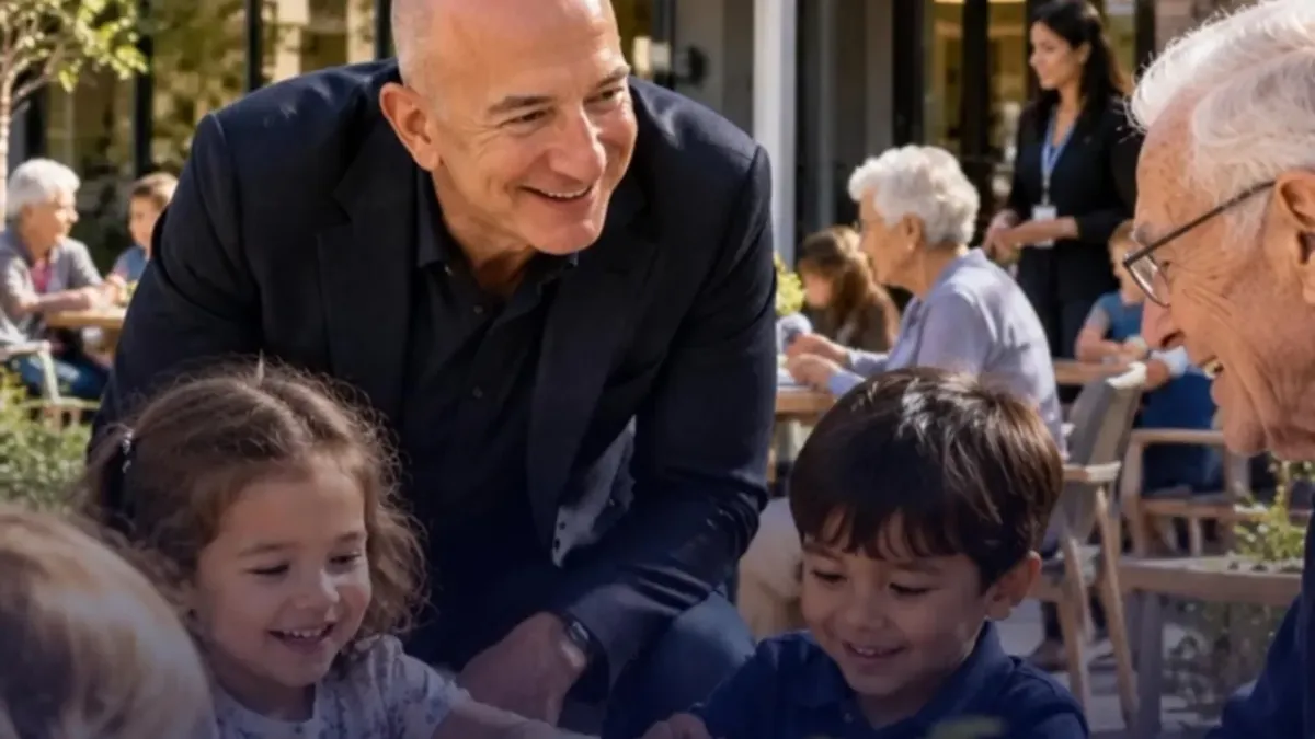 Jeff Bezos keksalar maskanida bolalar bog‘chasini ochdi