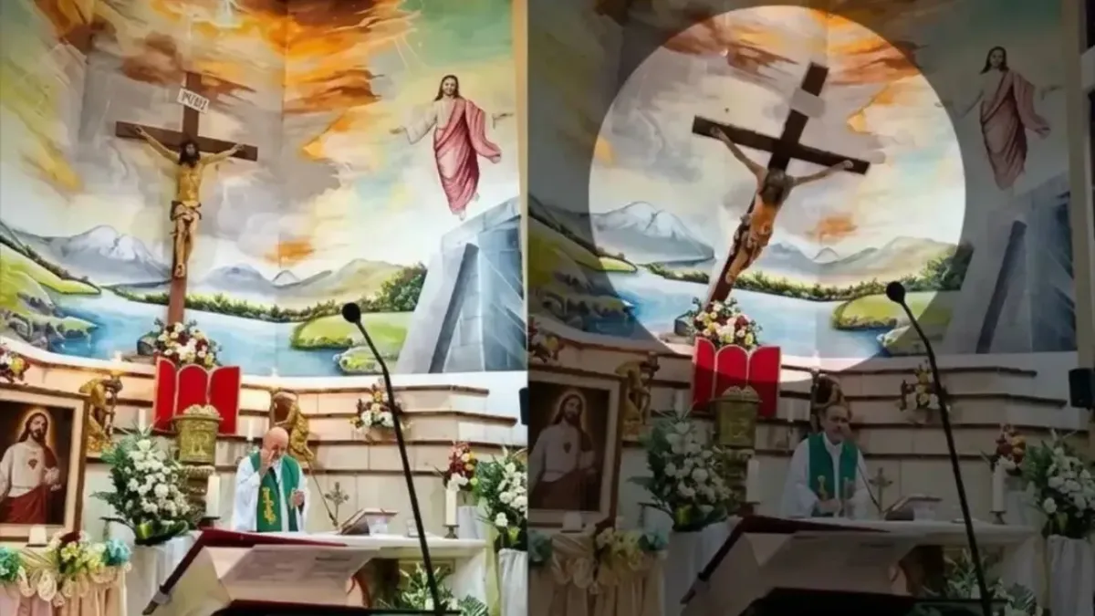 Ekvadordagi cherkovda ruhoniy ustiga xoch qulab halok bo‘ldi