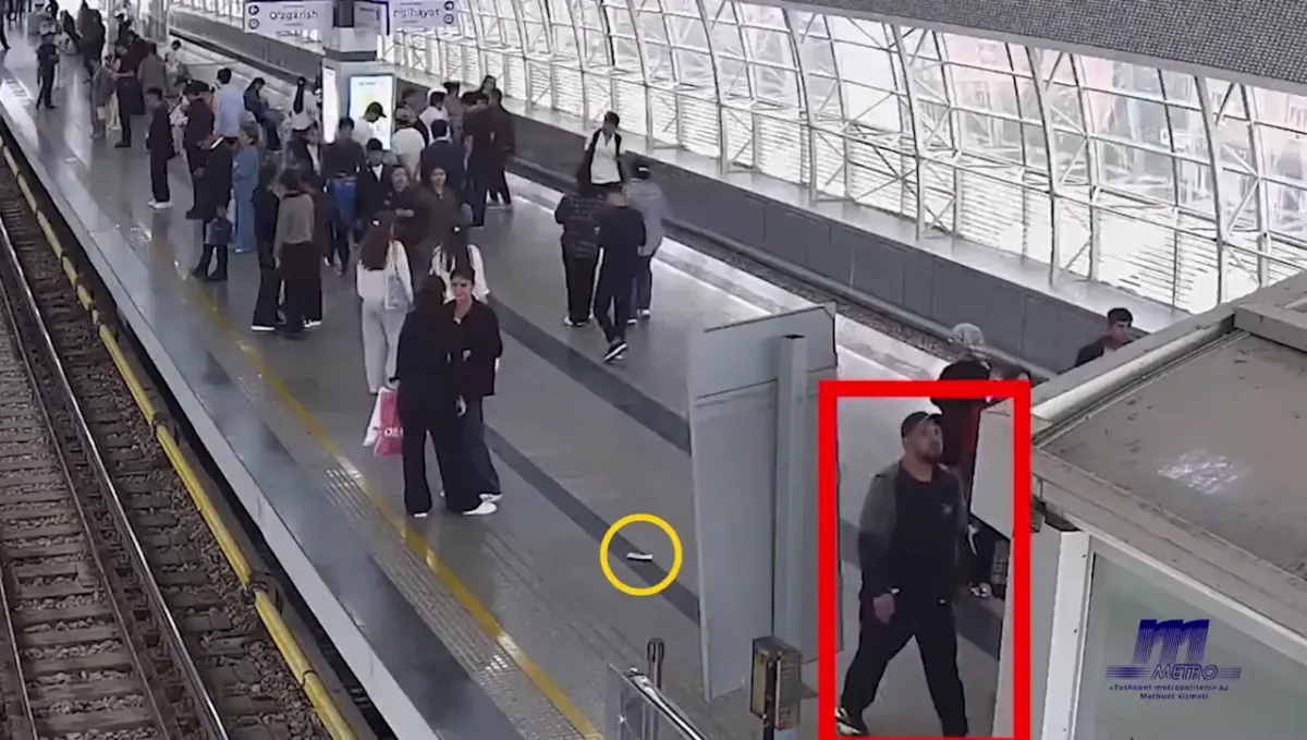 Toshkent metrosida yo‘qolgan o‘n ming dollar egasiga qaytarildi