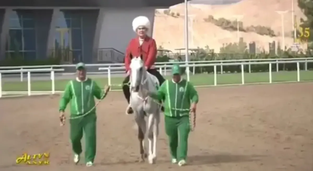 Gurbanguli Berdimuhammedov ot sporti musobaqasida yana g‘olib bo‘ldi