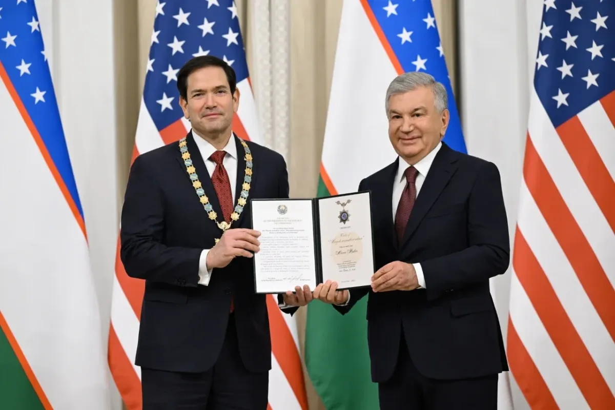Shavkat Mirziyoyev AQSH delegatsiyasi vakillarini yuksak mukofotlar bilan taqdirladi