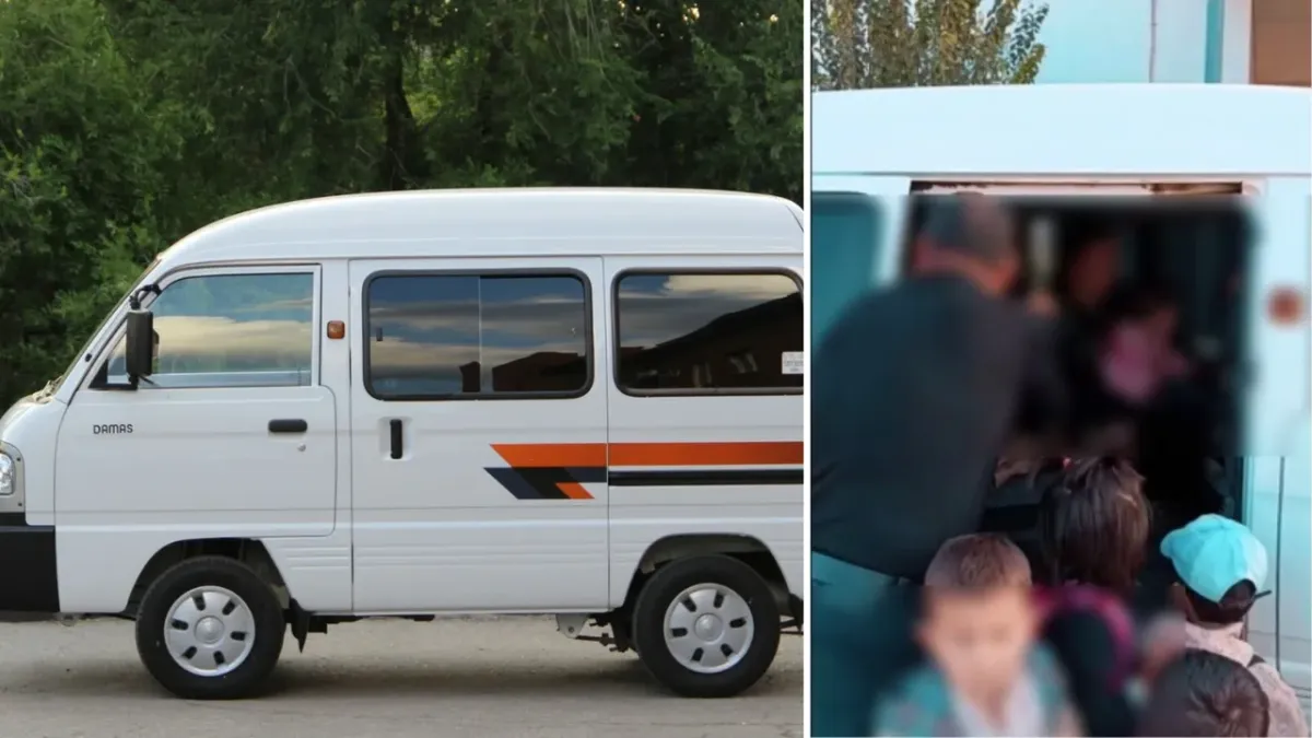 Mirzaobodda bolalarni xavfli tarzda tashigan haydovchiga chora ko‘rildi