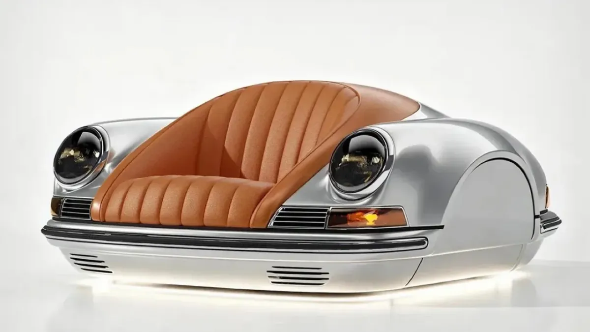 Porsche 911 uslubidagi yangi divan taqdim etildi