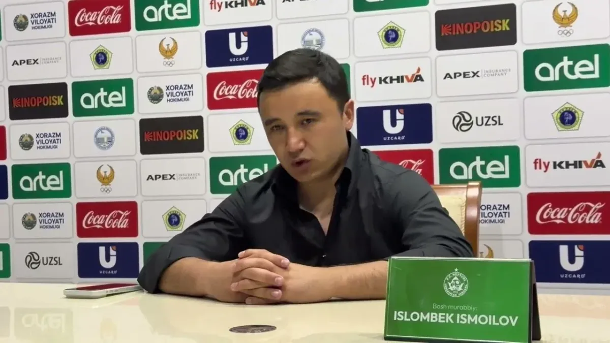 Islom Ismoilov Paxtakor ustidan qozonilgan g‘alaba haqida fikr bildirdi