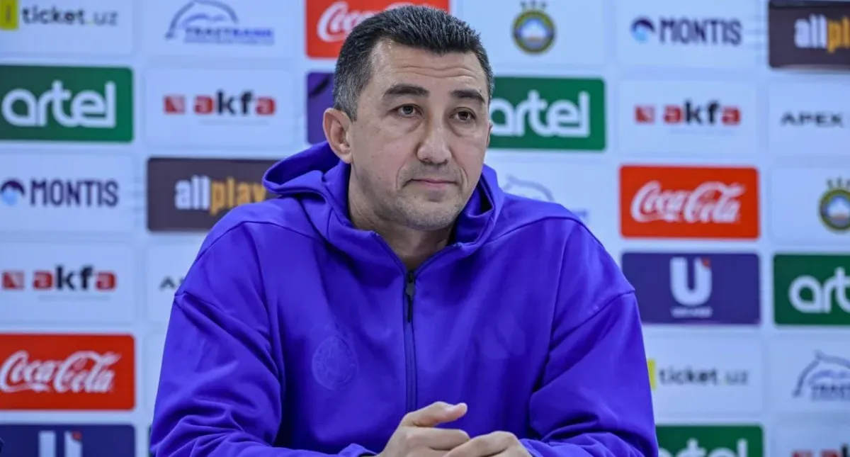 Kamoliddin Tojiyev Neftchi bilan o‘yindagi mag‘lubiyatga izoh berdi