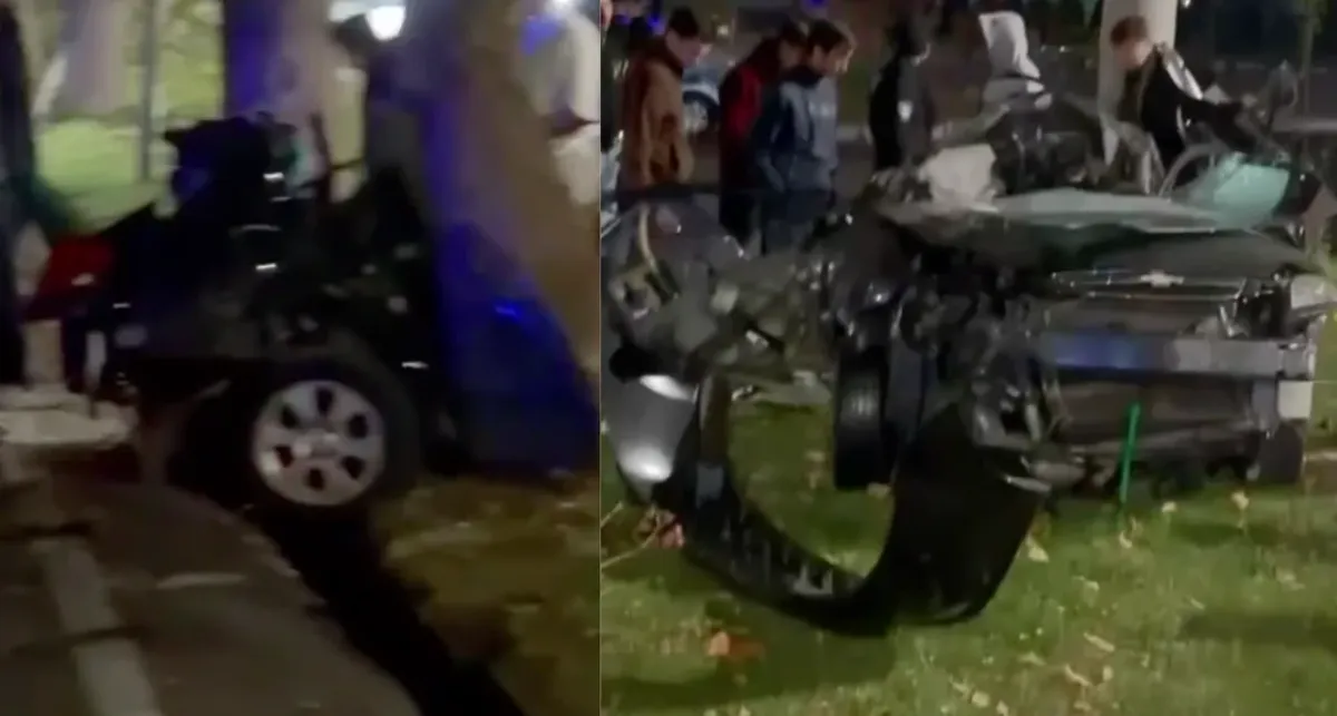 Chilonzorda yuqori tezlikdagi avtomobil daraxtga urilib ag‘darildi