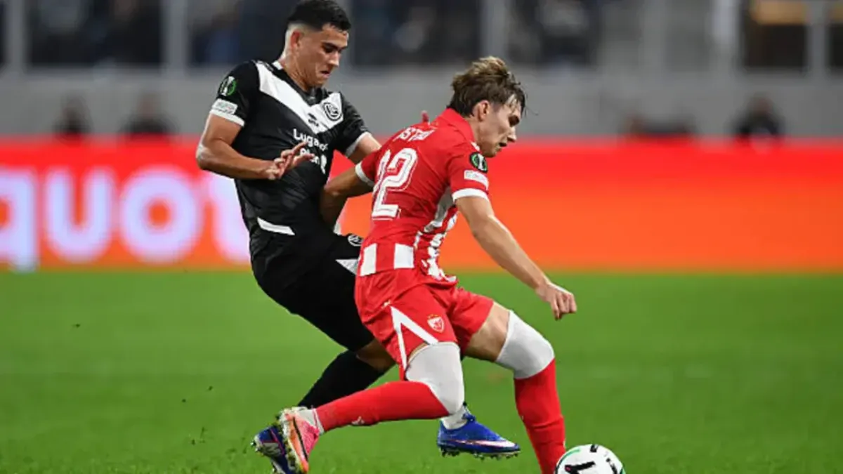 Lugano o‘z maydonida Srvena Zvezdani mag‘lubiyatga uchratdi