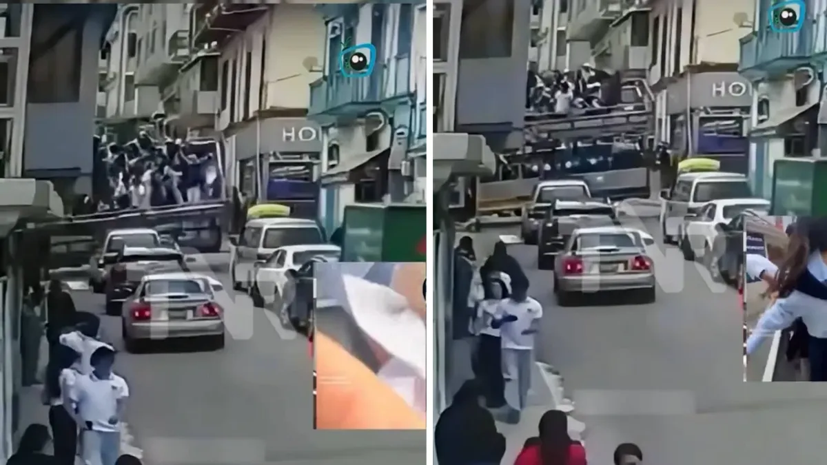Ekvadorda ikki qavatli avtobus ag‘darilishi oqibatida yoshlar jarohatlandi